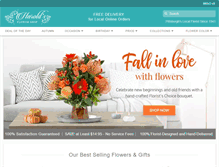 Tablet Screenshot of pittsburghsflorist.com